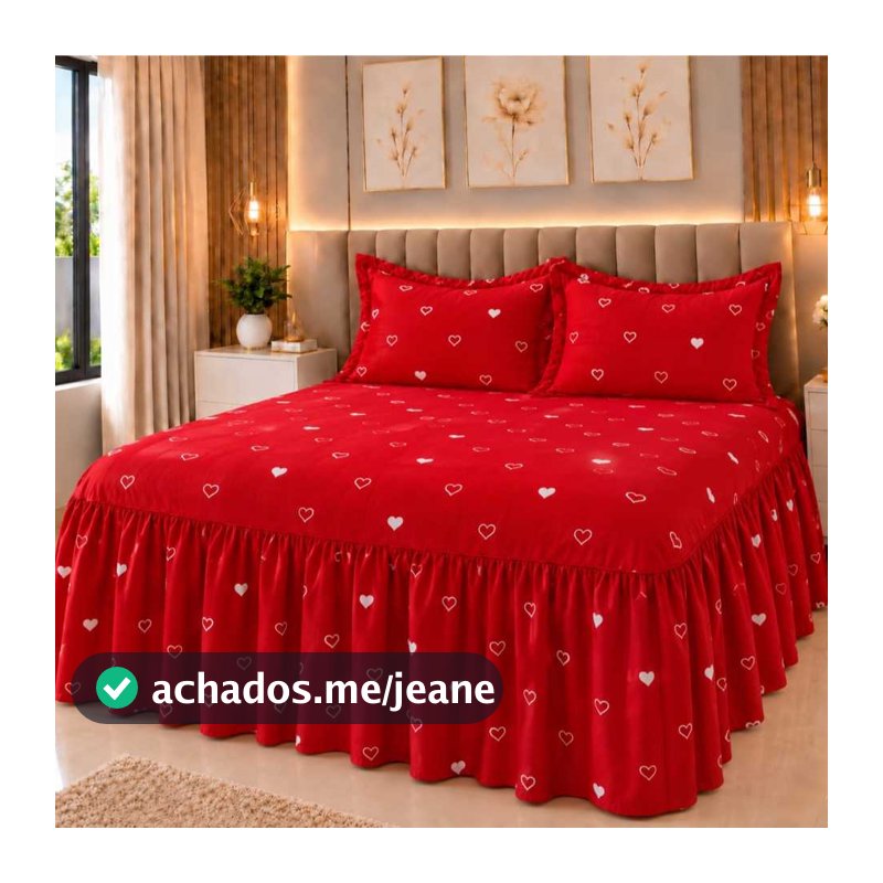 Kit Colcha Casal Box 3 Peças Toque de Algodão Macio Luxo Premium + 2 Fronhas Oferta