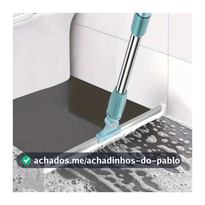 Rodo Limpador De Silicone Mágico multi-Funcional Varredor De Vidros Molhado E Seco De Uso Duplo/Vassoura