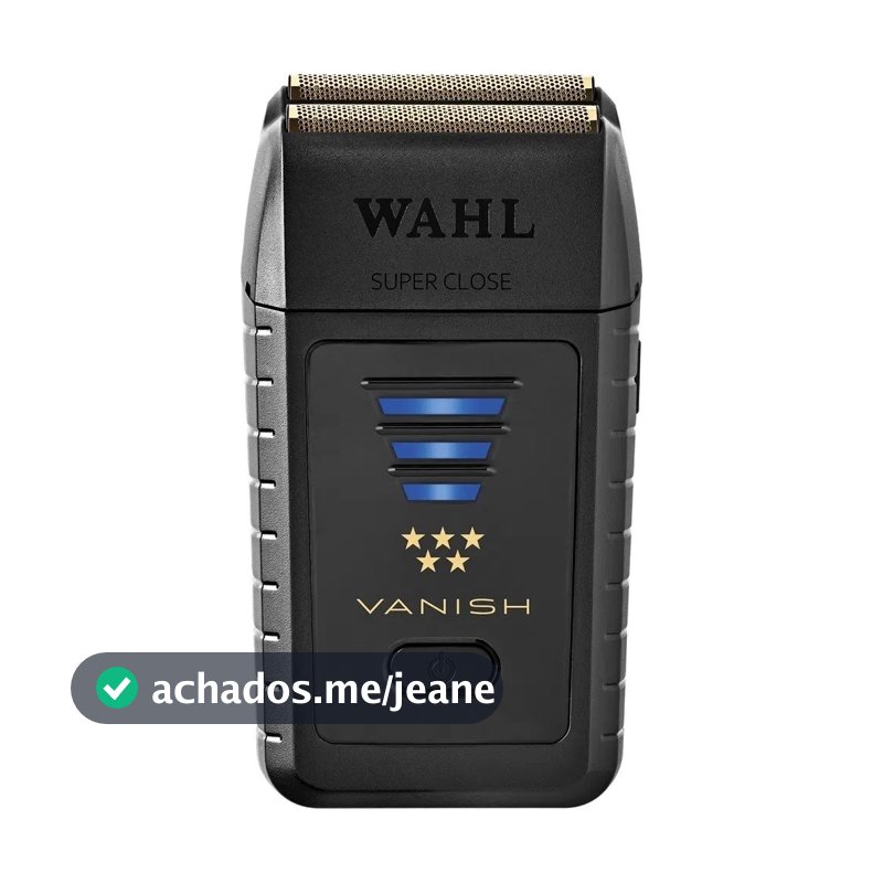 Máquina De Acabamento e Finalização Shaver Vanish Gold Wahl + 2 anos de garantia LJJ