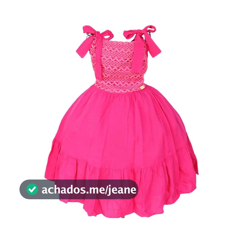 Vestido Infanto Juvenil Moda Casual Princesa Luxo Floral