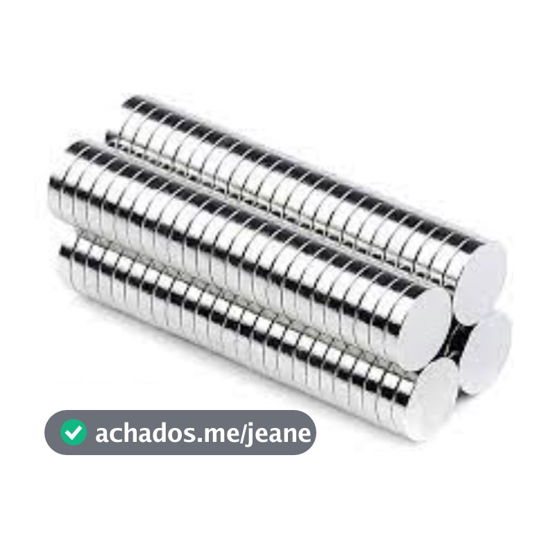 Ímã de neodímio 5x1 5x1,5 5x2 5x3 5x5 mm 100 peças super ímas potente disco envio imediato