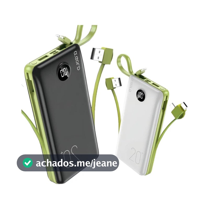 Power Bank Agold Bte-10 20000mah Carga Rápida