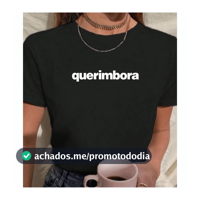 Camiseta Feminina Frases Engraçadas Camisa Blusa Básica Minimalista 100% Algodão