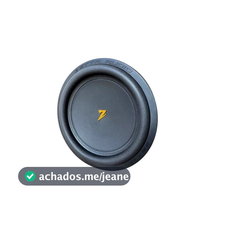 Subwoofer Zetta Audio 450rms 4ohms 12 Polegadas