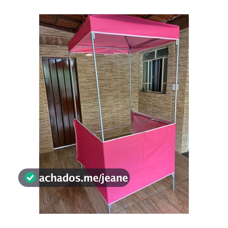 Barraca de Feira 1,00x1,00 sem fechamentos