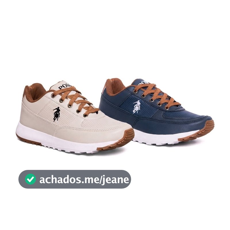 kit 2 Tenis Masculino da Polo Elite sapato Lancamento oferta