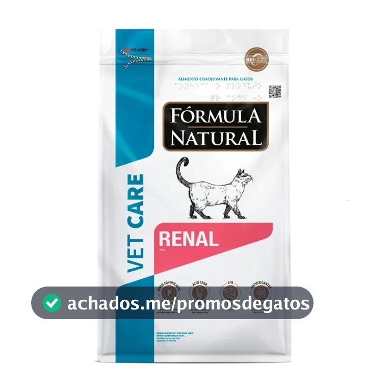 Ração Fórmula Natural Vet Care Renal Gatos 1,5kg Adimax