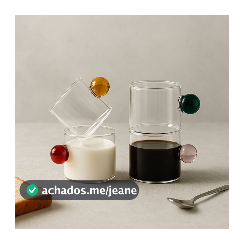 Jogo de 6 Xícaras Dot 100ml