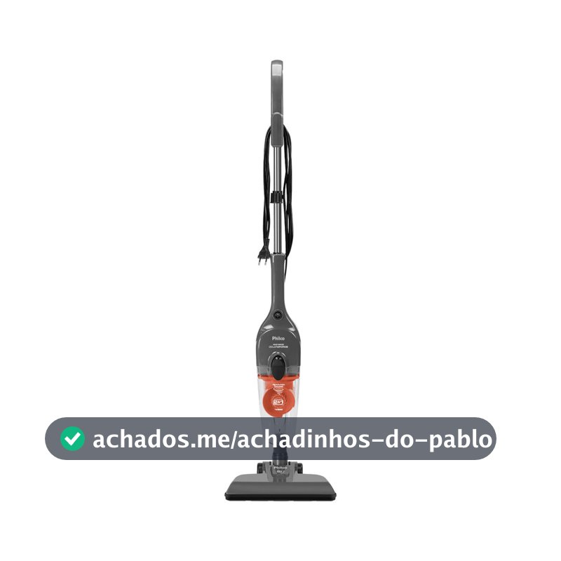 Aspirador de Pó Vertical Philco Ciclone 2 em 1 1400W PAS1550C