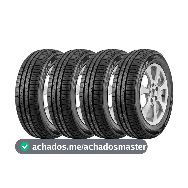 KIT 4 Pneus Sunwide RS-Zero 165/60 R14 Aro 14 75H