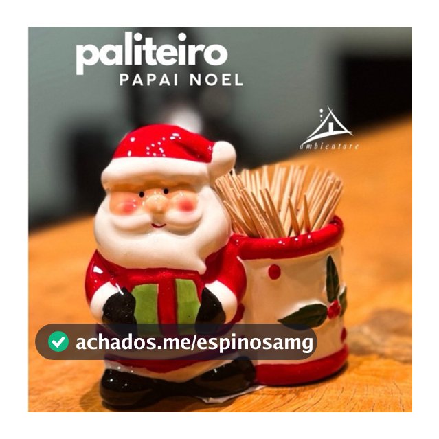 Paliteiro Papai Noel / Boneco de neve Natal envio rápido