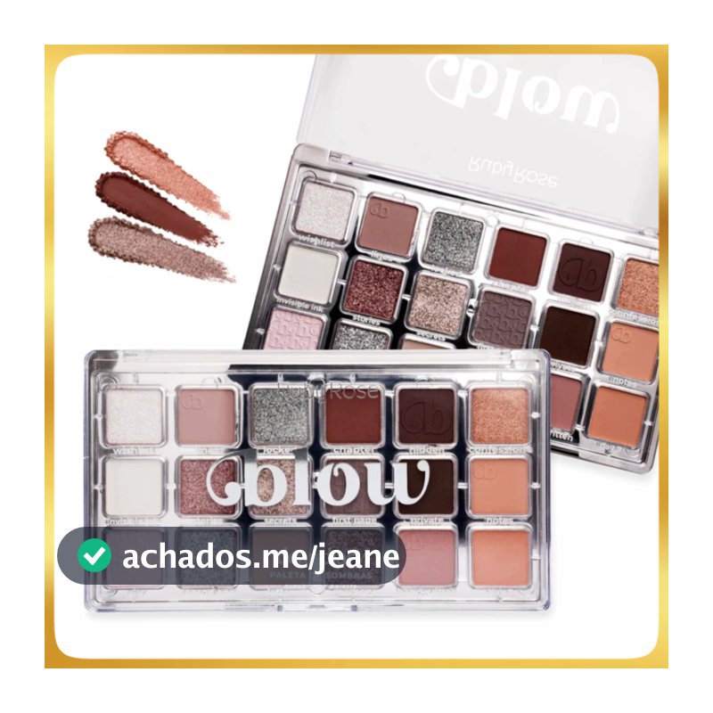 Paleta de Sombras Ruby Rose Dear Diary Blow HBE2207 Alta Pigmentação Longa Duração PROMOÇÃO