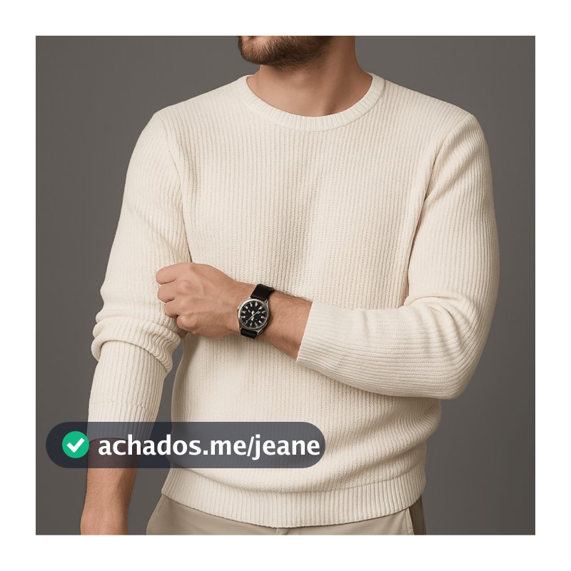 Suéter Blusa Masculino Manga Longa Estilo Moletom De Frio Casual Tricot