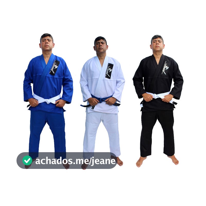 Kimono Jiu Jitsu Judo Adulto Trançado Ranger Esportes