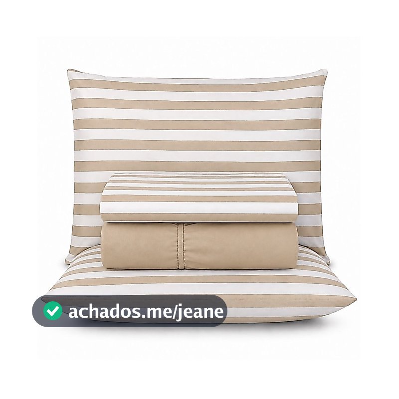 Jogo de Cama Lençol 4 Peças Cama Box Queen Micropercal 400 Fios