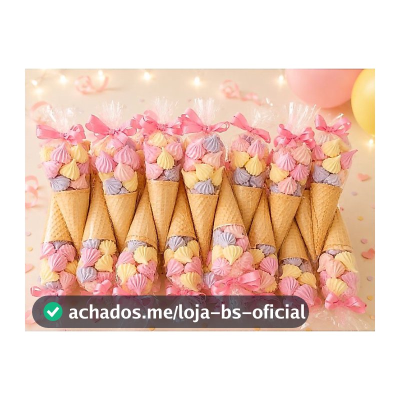 kit Casquinha com suspiros com 10 unidades
