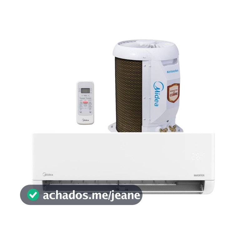 Ar Condicionado Split Midea Inverter Lite 12000 Btu R32 Frio 42ebvcb12m5 Branco 220v