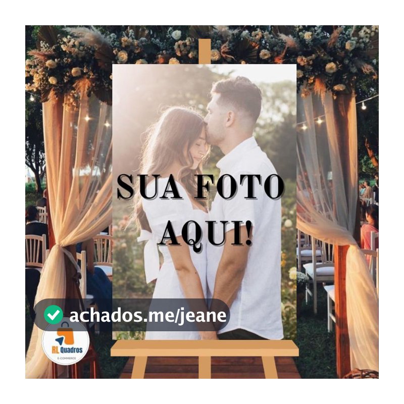 Placa Decorativa Recepção Casamento Personalizada Com Foto Do Casal