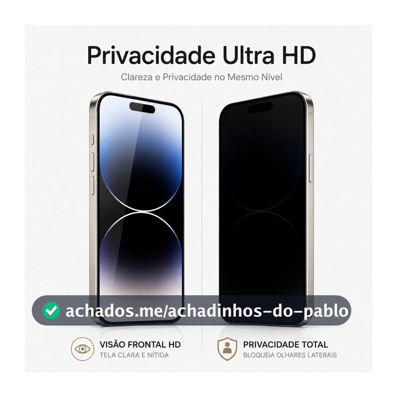 Película de video para Privacidade iPhone 11/12/13/14/15 /16/17/18 PRO MAX/XR/XS MAX Todos Modelos Privacidade Para Ios