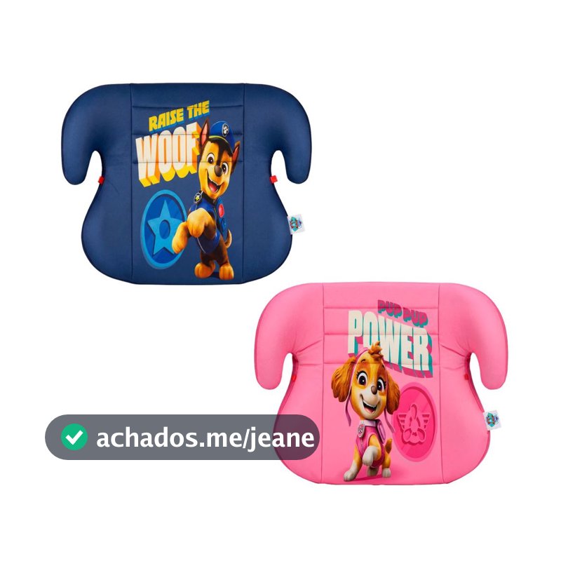 Assento de Carro Infantil Fit Up Patrulha Canina Maxi Baby