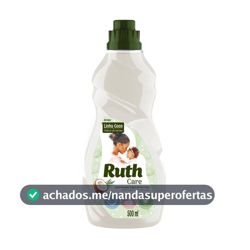 LAVA ROUPAS LIQUIDO COCO RUTH 500ML
