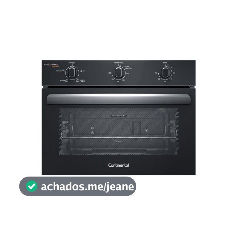 Forno de Embutir Elétrico Continental 50L com TOPLimpaFácil (OC4EM)