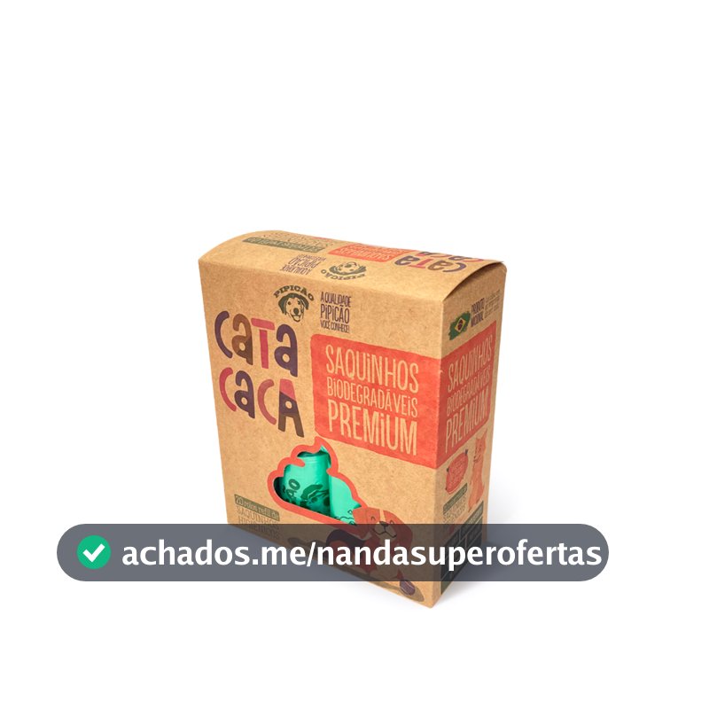 Kit 20 Refis Cata Caca Biodegradáveis Pipicão