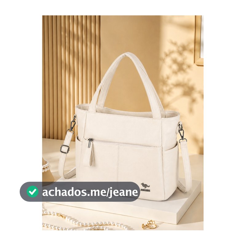 JAMI JAMI Bolsa Tote Feminina Couro Sintético,Grande Capacidade,Bolsa de Mão para Trabalho e Uso Diário B742