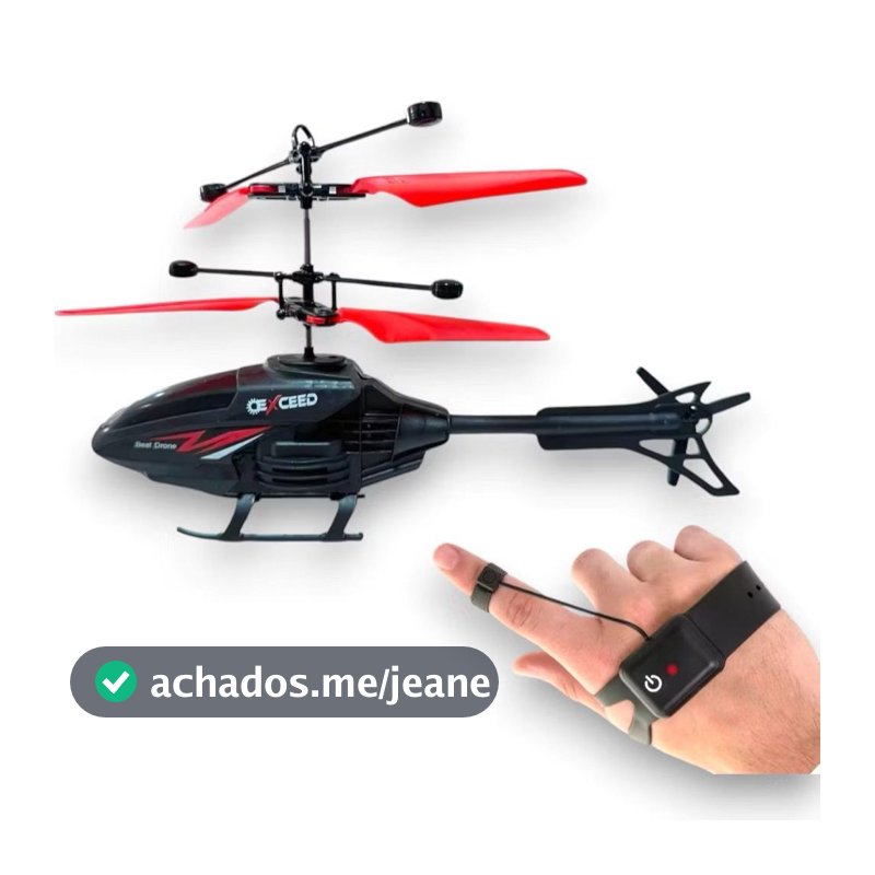 Helicóptero de Controle Remoto Recarregável para Meninos Brinquedo Voador Drone Carregamento USB