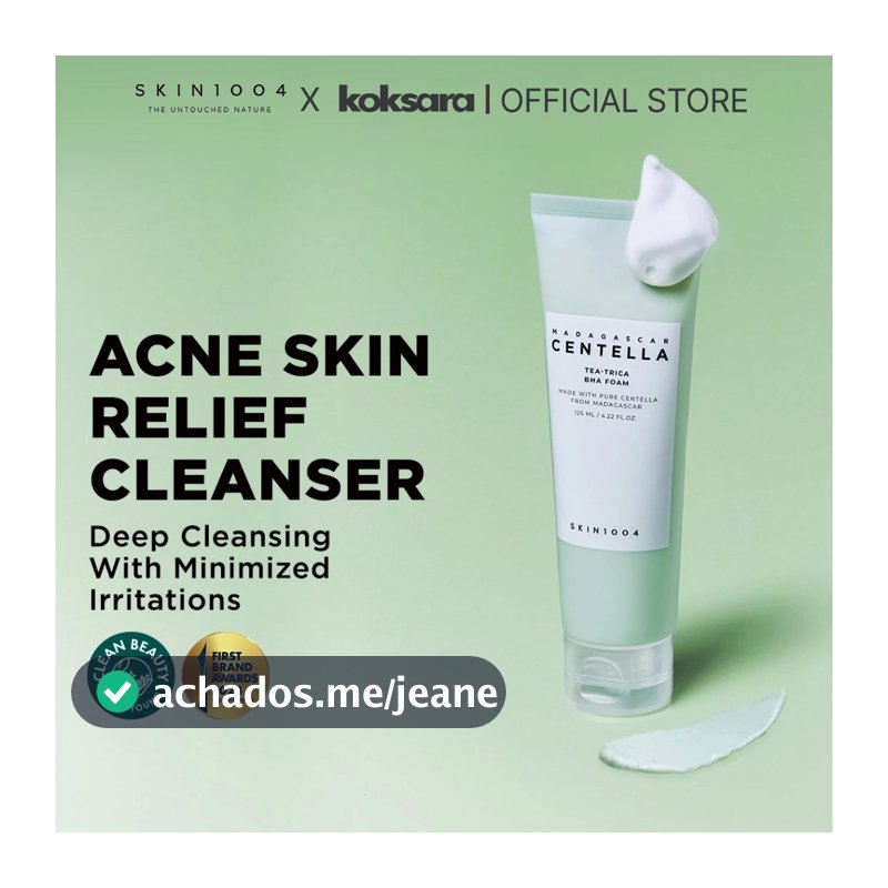 [OFFICIAL] SKIN1004 madagascar centella tea-trica bha foam 125ml