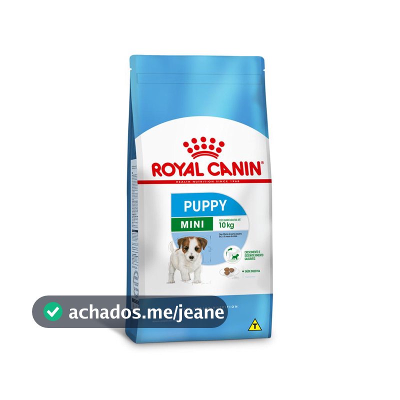 Ração Royal Canin Mini Puppy Cães Filhotes Porte Pequeno 1kg