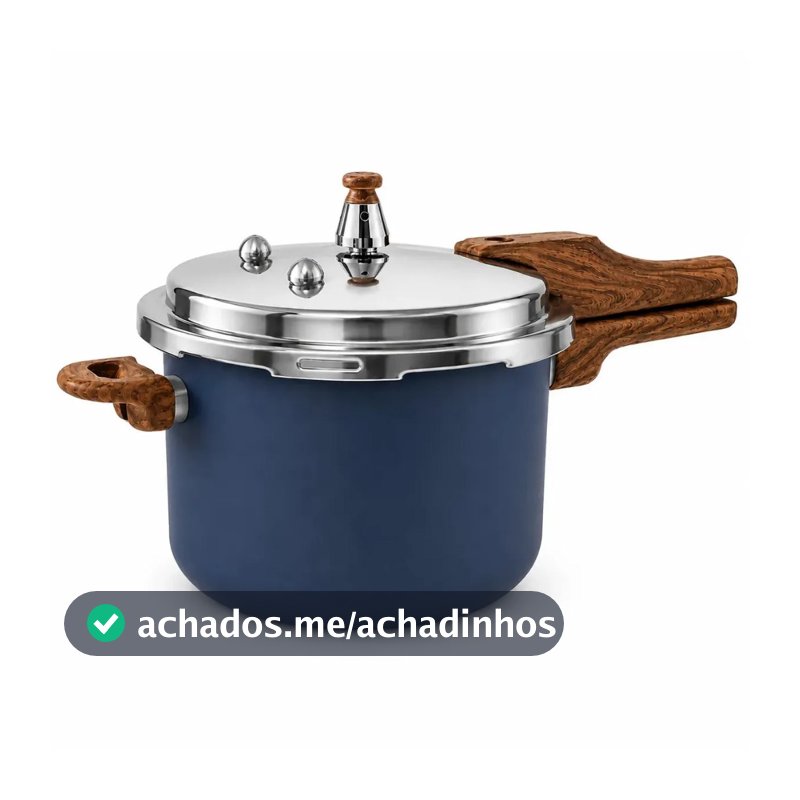 Panela Pressão de 4,2l Indução Cerâmica 4 Válvulas Segurança
