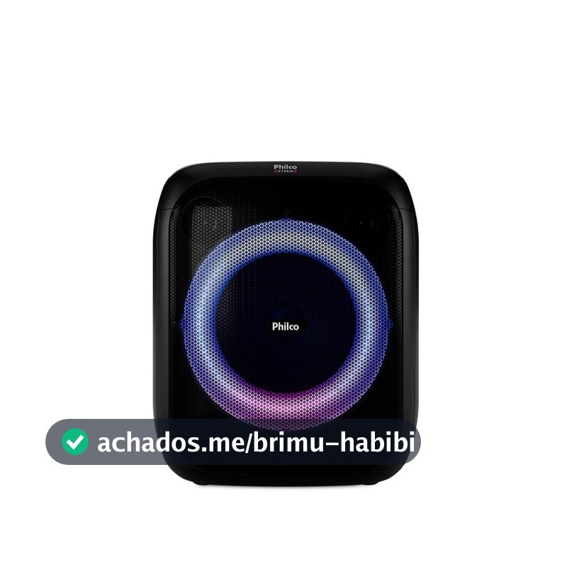Caixa de Som Philco Extreme Flash Lights 380W PCX4800