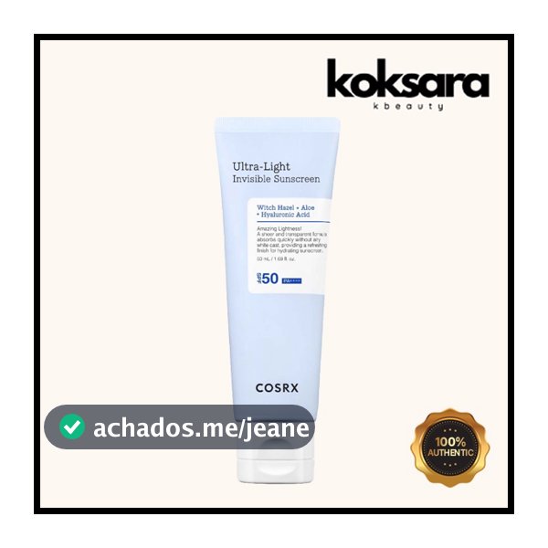 cosrx ultra-light invisible sunscreen spf 50+ pa++++ 50ml