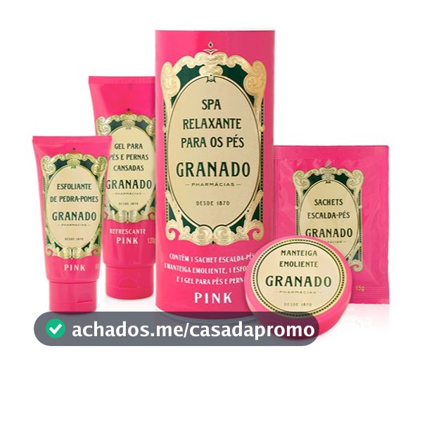 Kit Granado Pink Spa Relaxante para os Pés