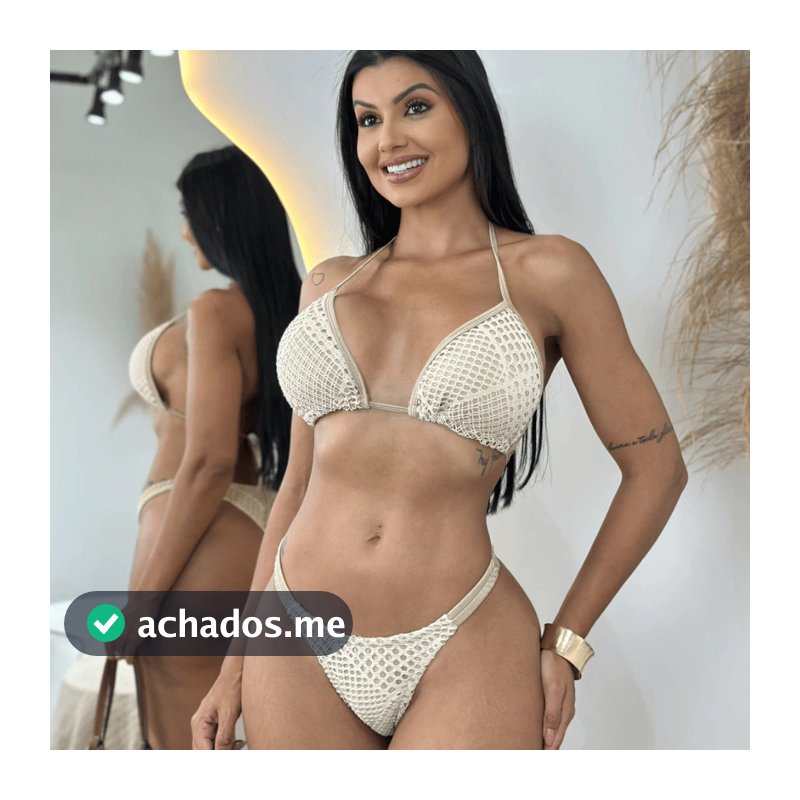 Biquini Feminino Pimenta Rosa Crochê Bahamas Tamanho Único Tendência Confortável Moda Chique