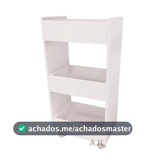 Carrinho Auxiliar Suporte De Esmalte Estéticos Com Rodinhas Branco apoio suporte ideal inovador