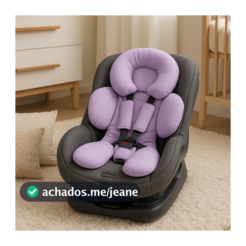 Almofada Para Bebe Conforto e Carrinho -Lisa Várias Cores