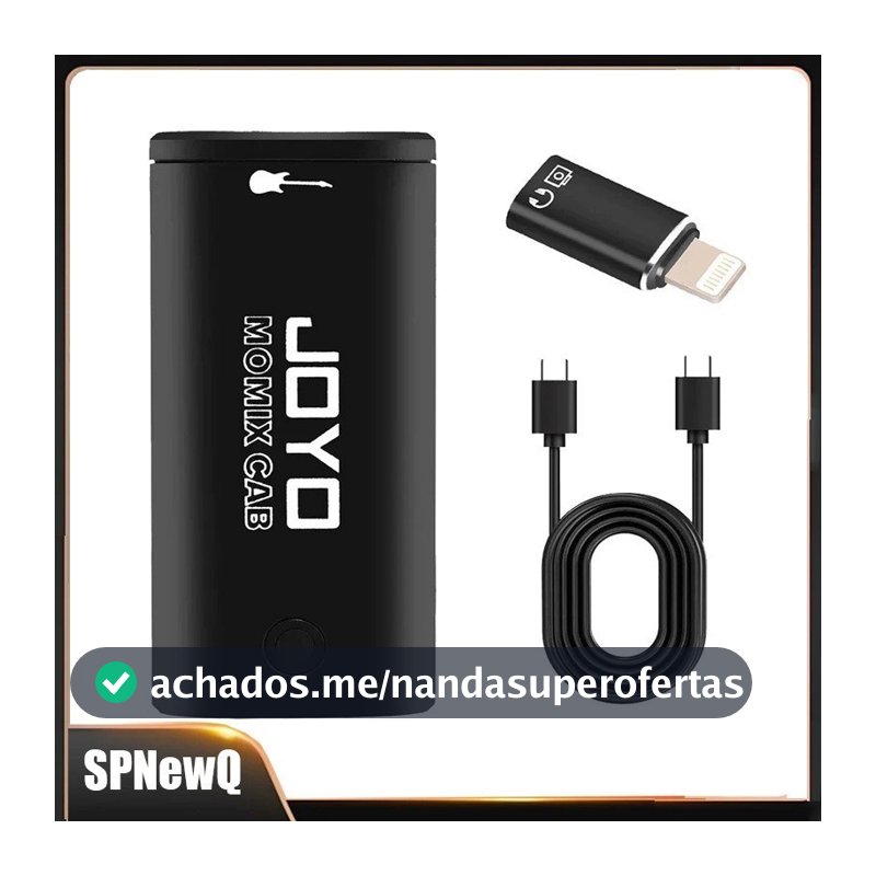 Placa De Som Usb Gravação De Fone De Ouvido Joyo Momix Cab Pronta Entrega