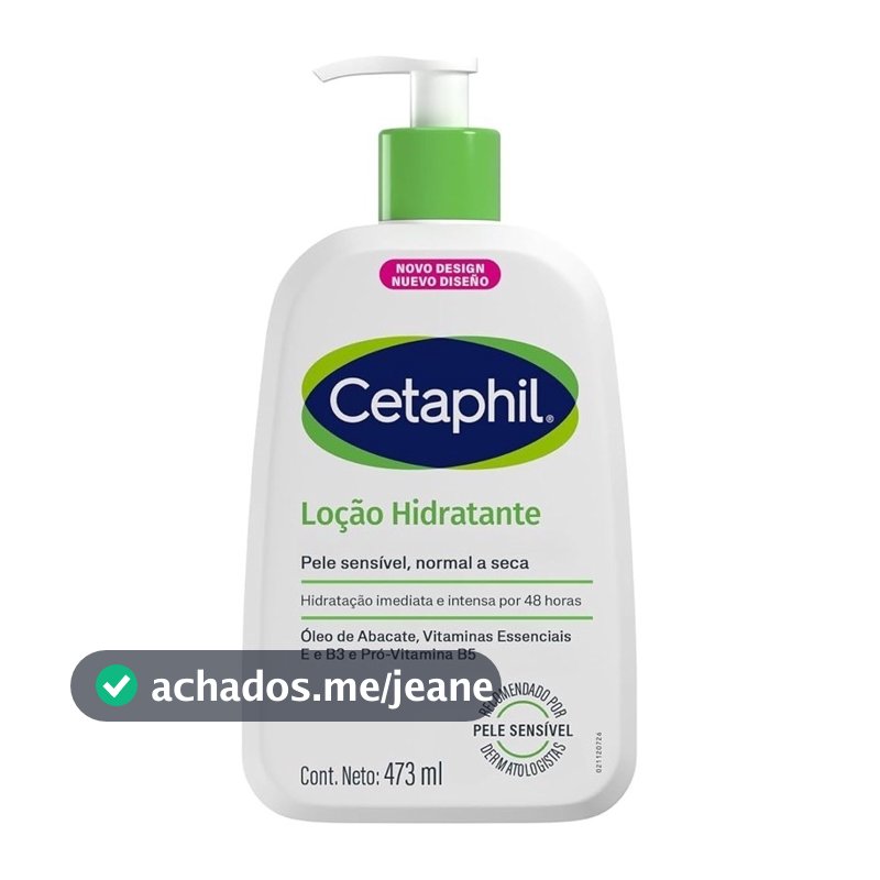 Cetaphil Loção Hidratante Pele normal a seca 473ml