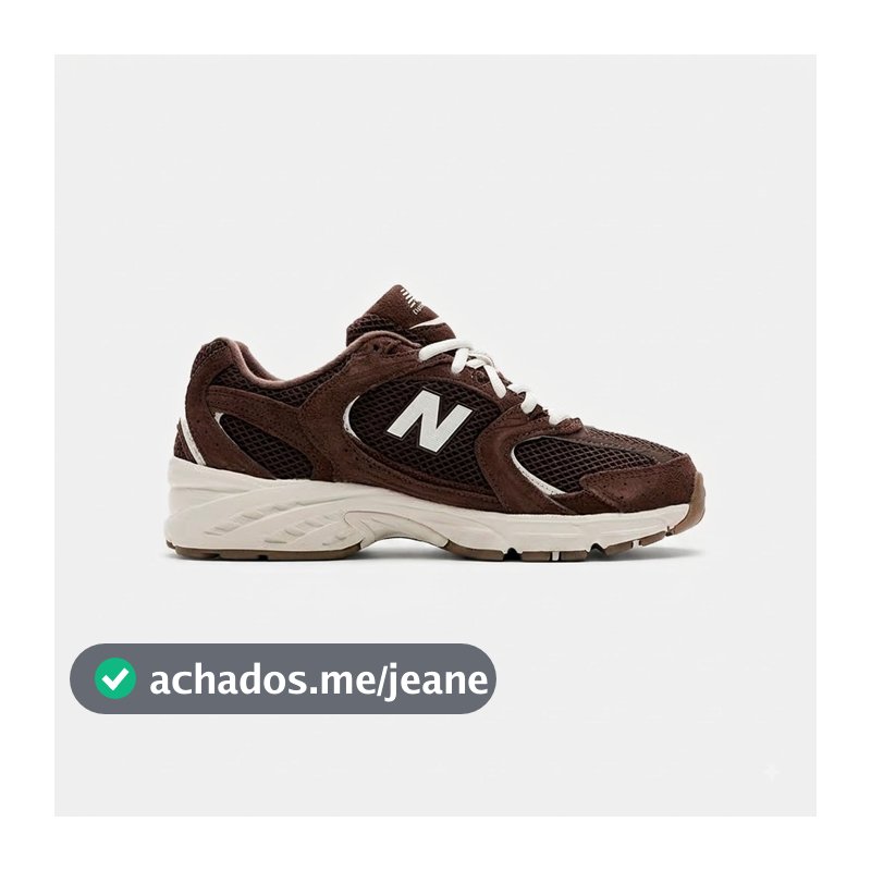 Tênis New Balance 530 Original Marrom/Bege Claro