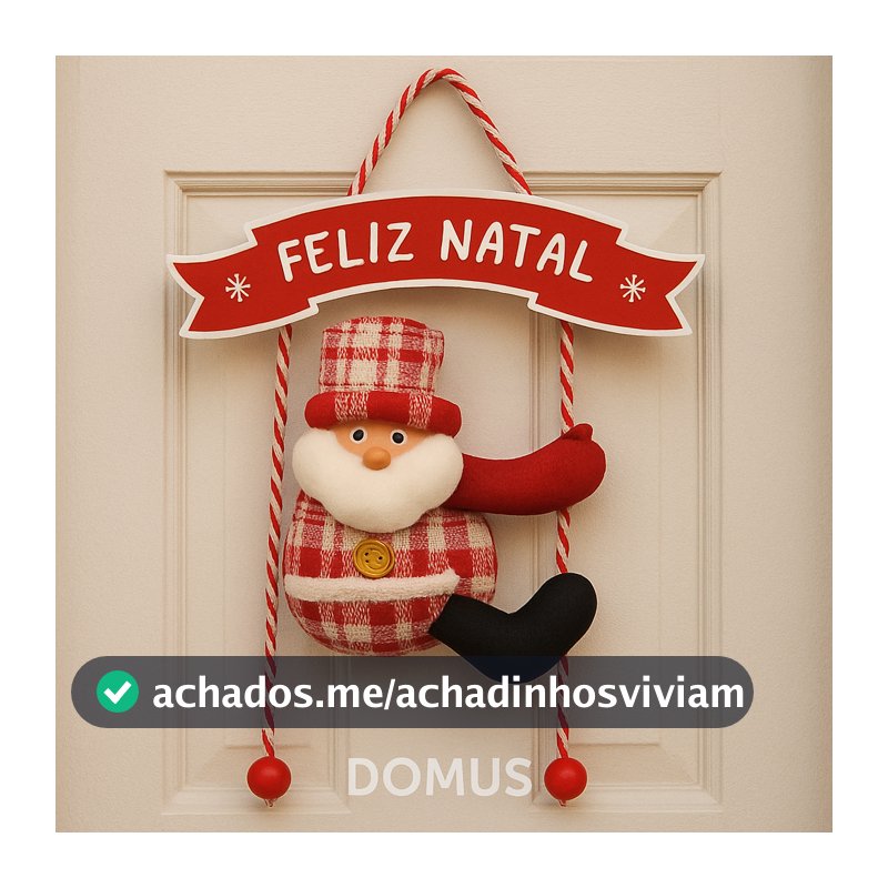 Decoração de Natal Papai Noel Parede Porta Feliz Natal Enfeite Natalino Casa Festa Natalina Vermelho