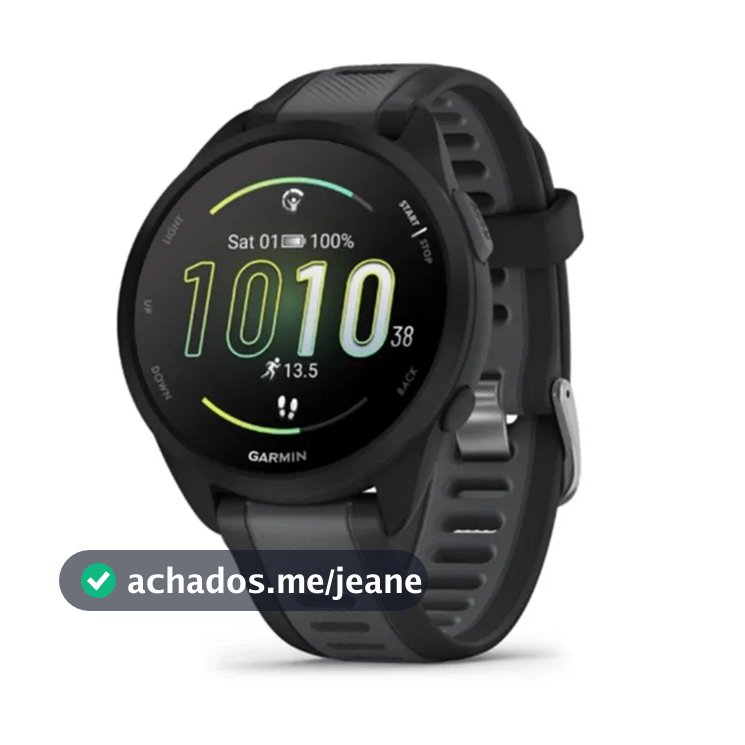 Relogio Garmin Forerunner 165 Music 43MM original Envio Imediato!