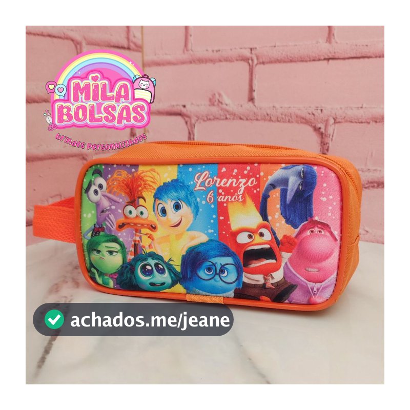 35 Und - Bolsinhas Personalizadas Infantil para Lembrancinhas, Estojo