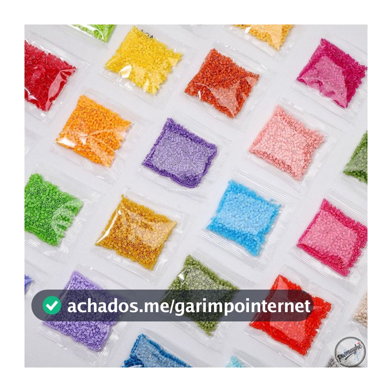 1000 peças de contas Perler de 2,6 mm para reabastecer, brinquedo de quebra-cabeça para montar, arte pixel, presente par