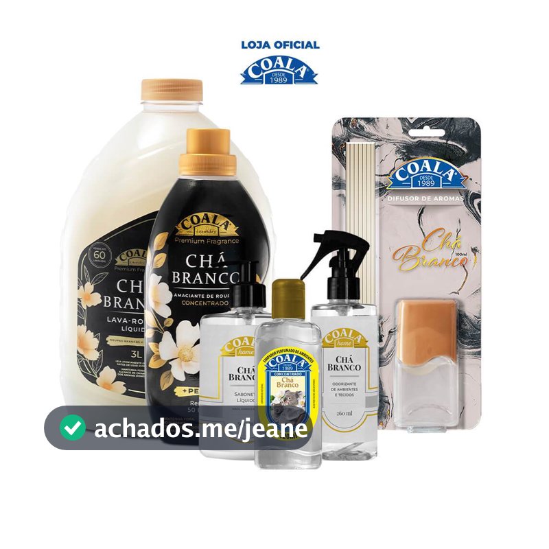 Kit Coala Completo Chá Branco