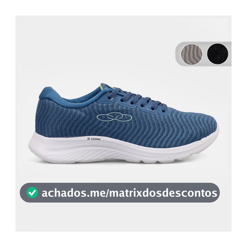 Tenis Olympikus Atmos Caminhada Academia Feminino 101