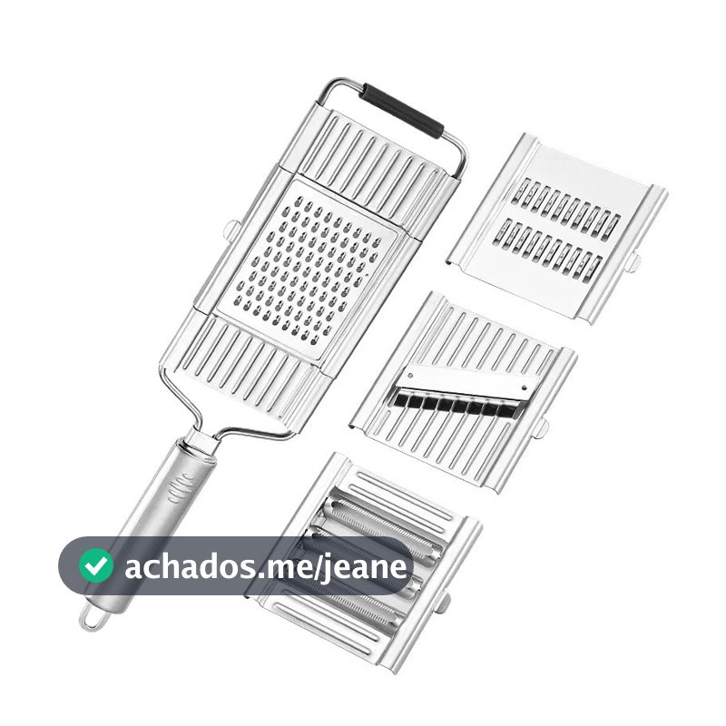 4 Em 1 Fatiador De Legumes Multiuso Ralador De Queijo