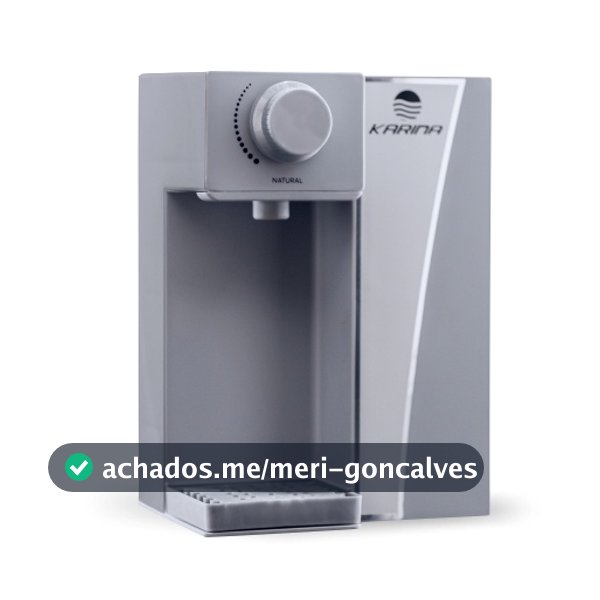 Purificador De Agua De Bancada / Parede Cinza Filtro De Agua Natural -  Não Elétrico