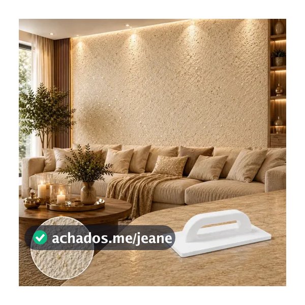 Papel de Parede Líquido EuroPaper 1kg Diversas Cores Rende 5m² Premium Completo Decoração Quarto Sala